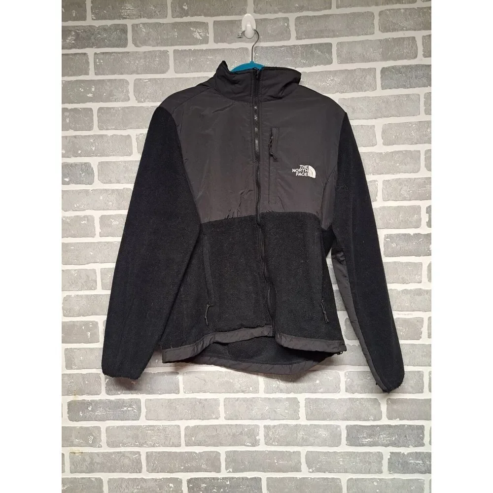 The North Face Fleece Full-Zip Jacket Size Large Black Polartec‎ Outdoor